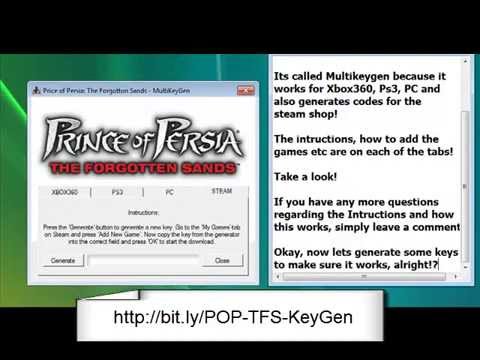 Prince Of Persia The Forgotten Sands Cd Key Generator Free